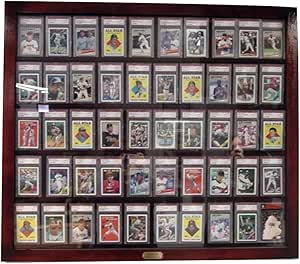 Amazon.com : Graded Card Baseball Card Displays Case Will Hold 50