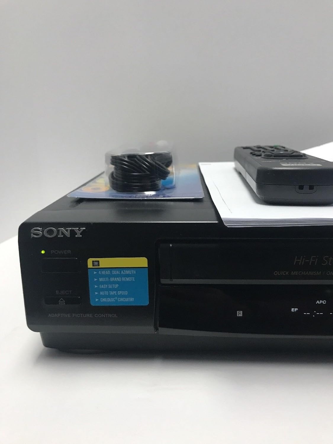 Amazon.com: Sony Slv-678hf, Hi-fi Stereo,quick Mechanism, on Screen  Display, Player & Recorder: Electronics