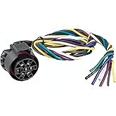 CURT Manufacturing 56229 USCAR Replacement Vehicle End Wiring with 24" Wires (7 Way Vehicle end with 24 in Bonded Wire)