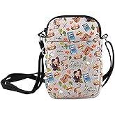MNIGIU Fantasy Book Lover Gift Novel Inspired Crossbody Bag Book Fan Gift Booktok Gift Book Nerd Handbag