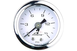 Aeromotive 15632 0-15 psi Fuel Pressure Gauge