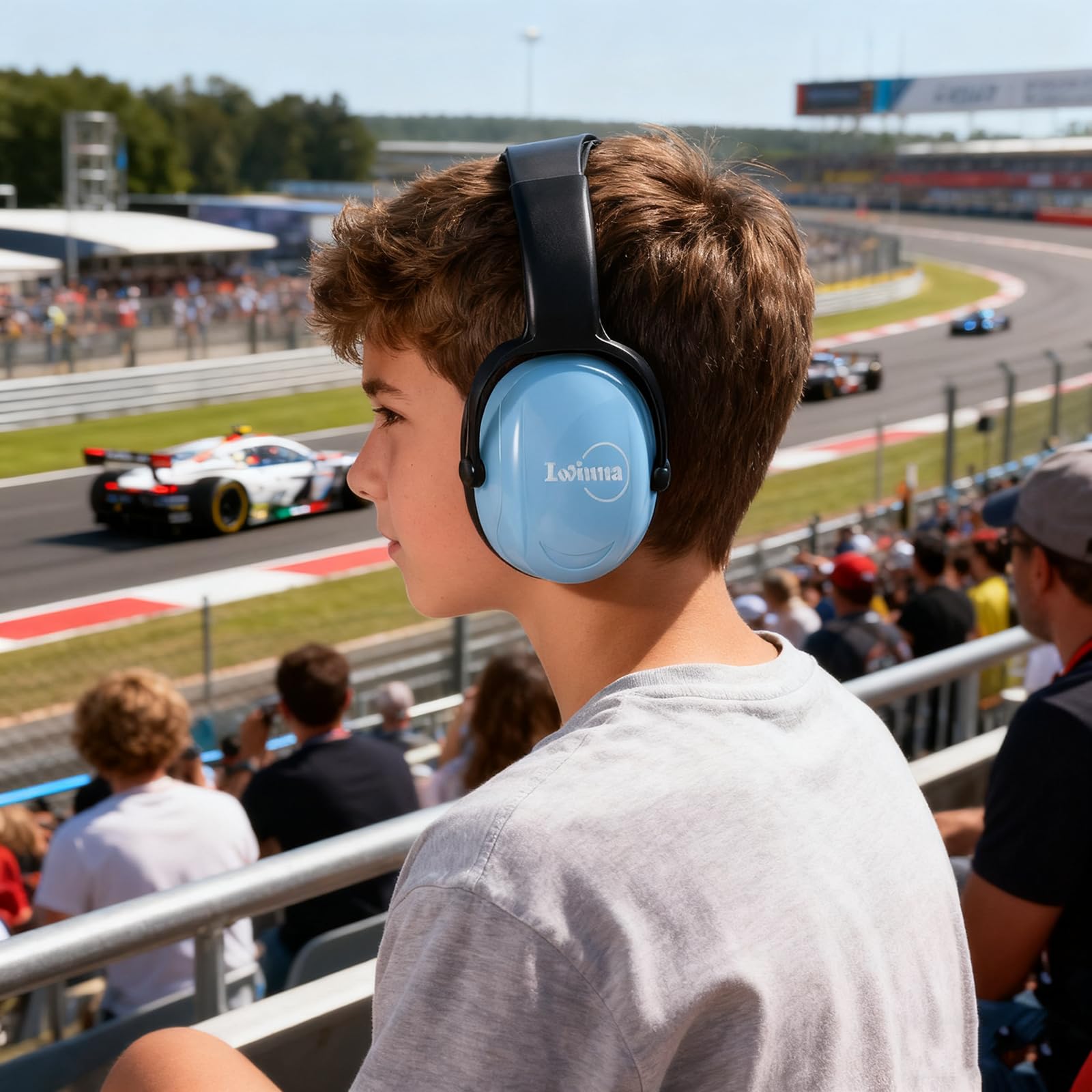 Kids Ear Defenders Children, Noise Cancelling Headphones Ear Protection Earmuffs for Boys Girls Age 3-16 Year Old