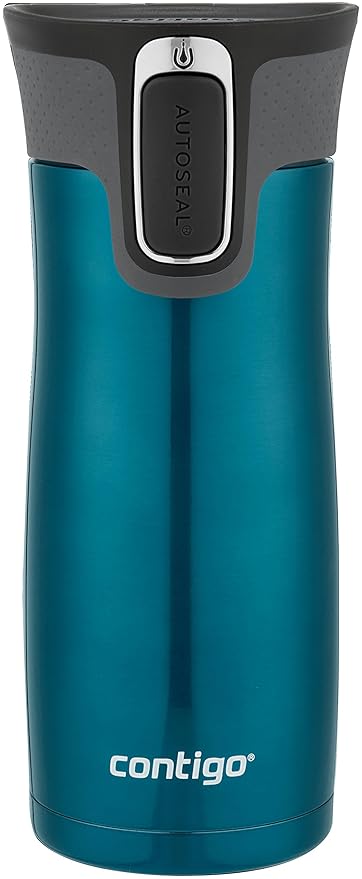 Contigo West Loop 2.0 16oz Stainless Steel Travel Mug-Biscay Bay