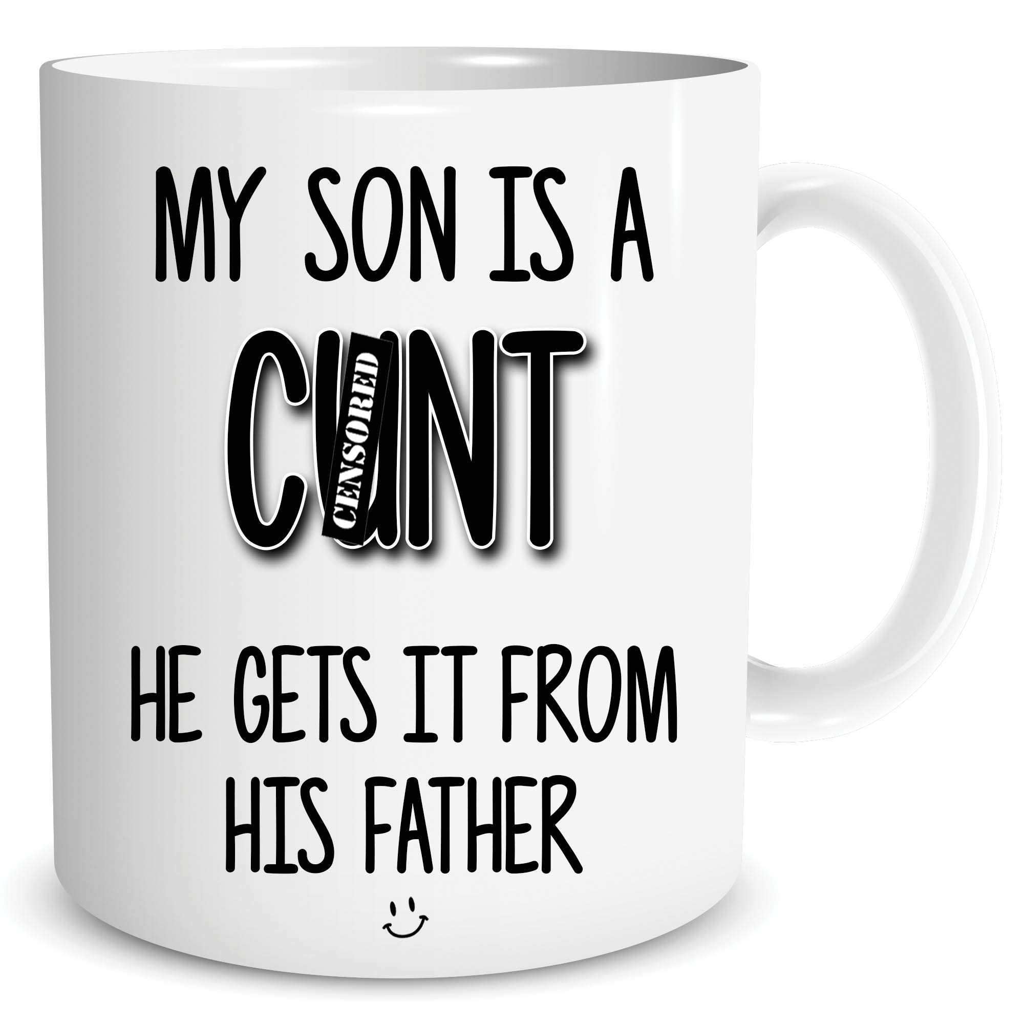 Funny Rude-Cunt Coffee Mugs Cup Gift for Mum Novelty Birthday Present WSDMUG1617