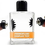FerroFluid Display Toy Bottle – Ferro Fluid Liquid Metal STEM Toy, Magnetic Desk Toy with Neodymium Magnets, Interactive Kids