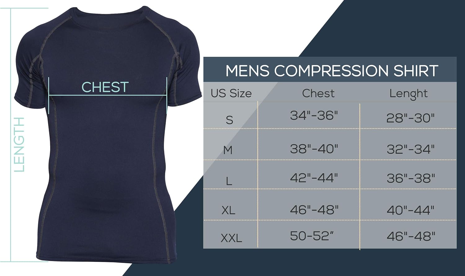 5 Pack: Men's Short Sleeve Compression Shirt Base Layer Undershirts Active Athletic Dry Fit Top at  Men’s Clothing store