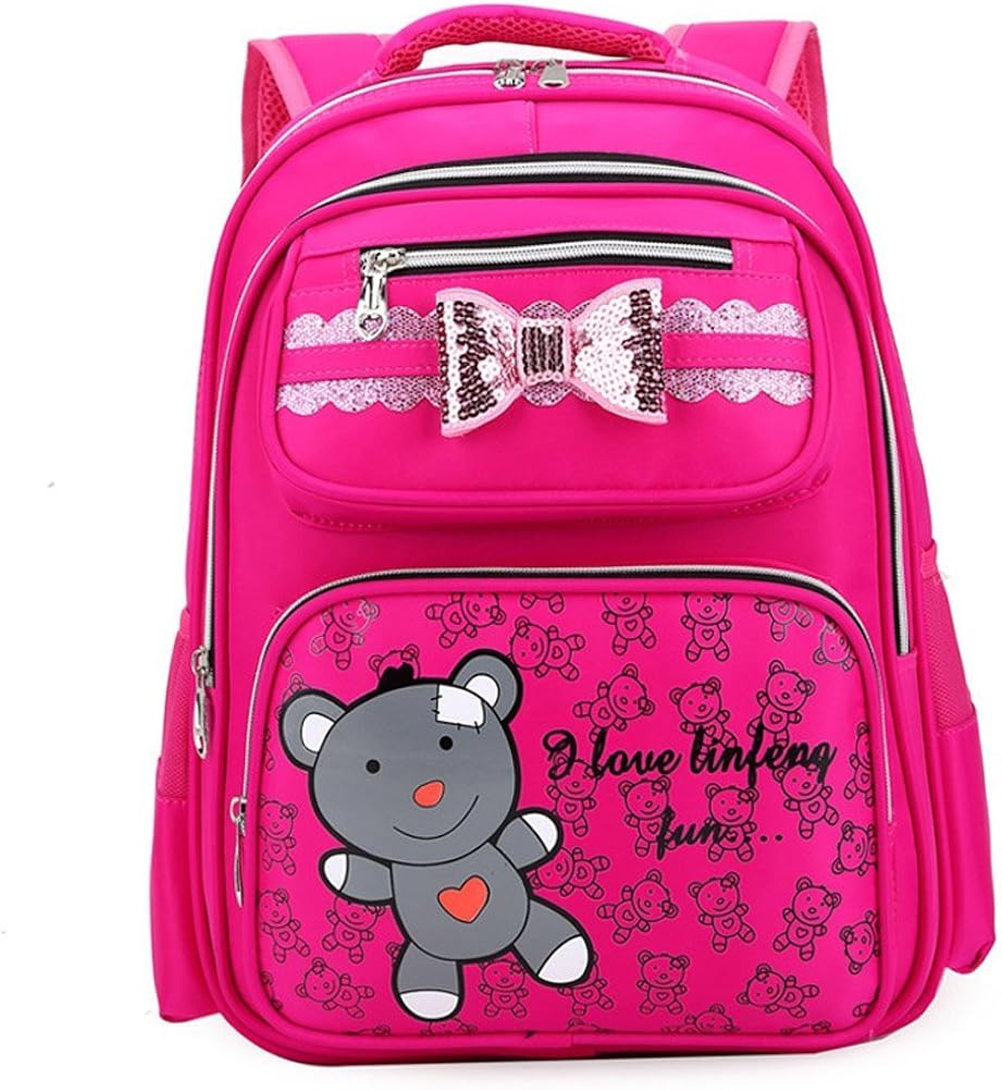 Dikuital Cute Girls Book Bag Kids Elementary School