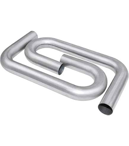 Patriot Exhaust® H6919 - 304 SS 180 Degree J-Bend Pipe (2.125" OD, 6