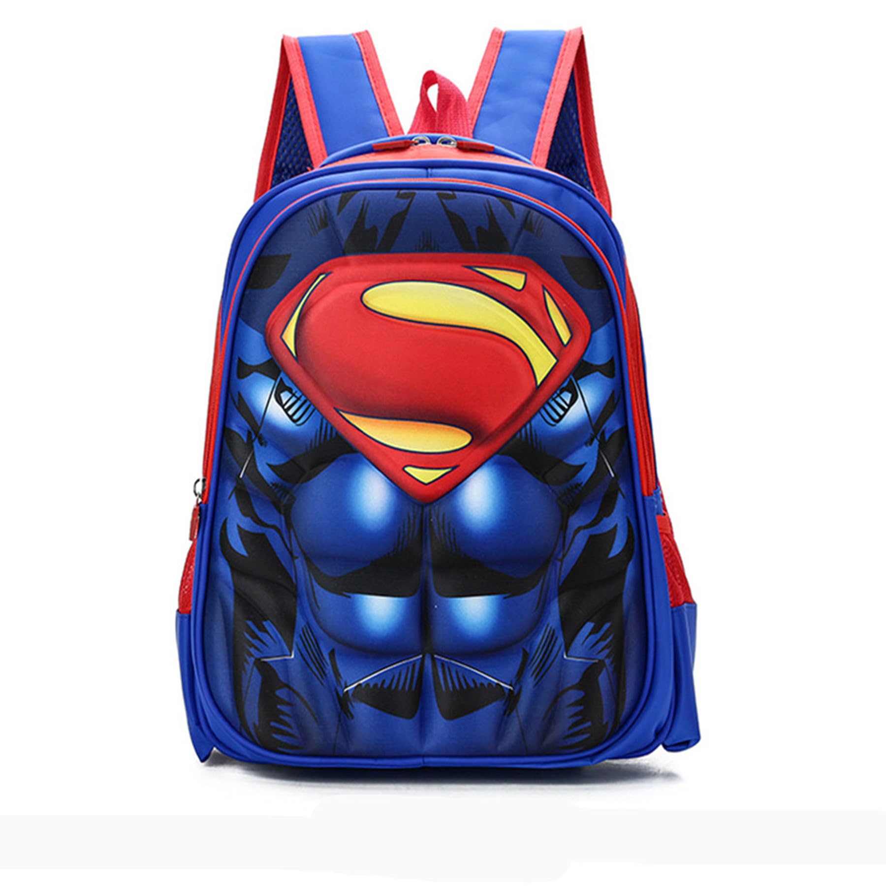School Bag,Kid Backpack Superhero Children Backpack Adjustable Kindergarten Book Bags Primary School Boy Girls Book Backpack