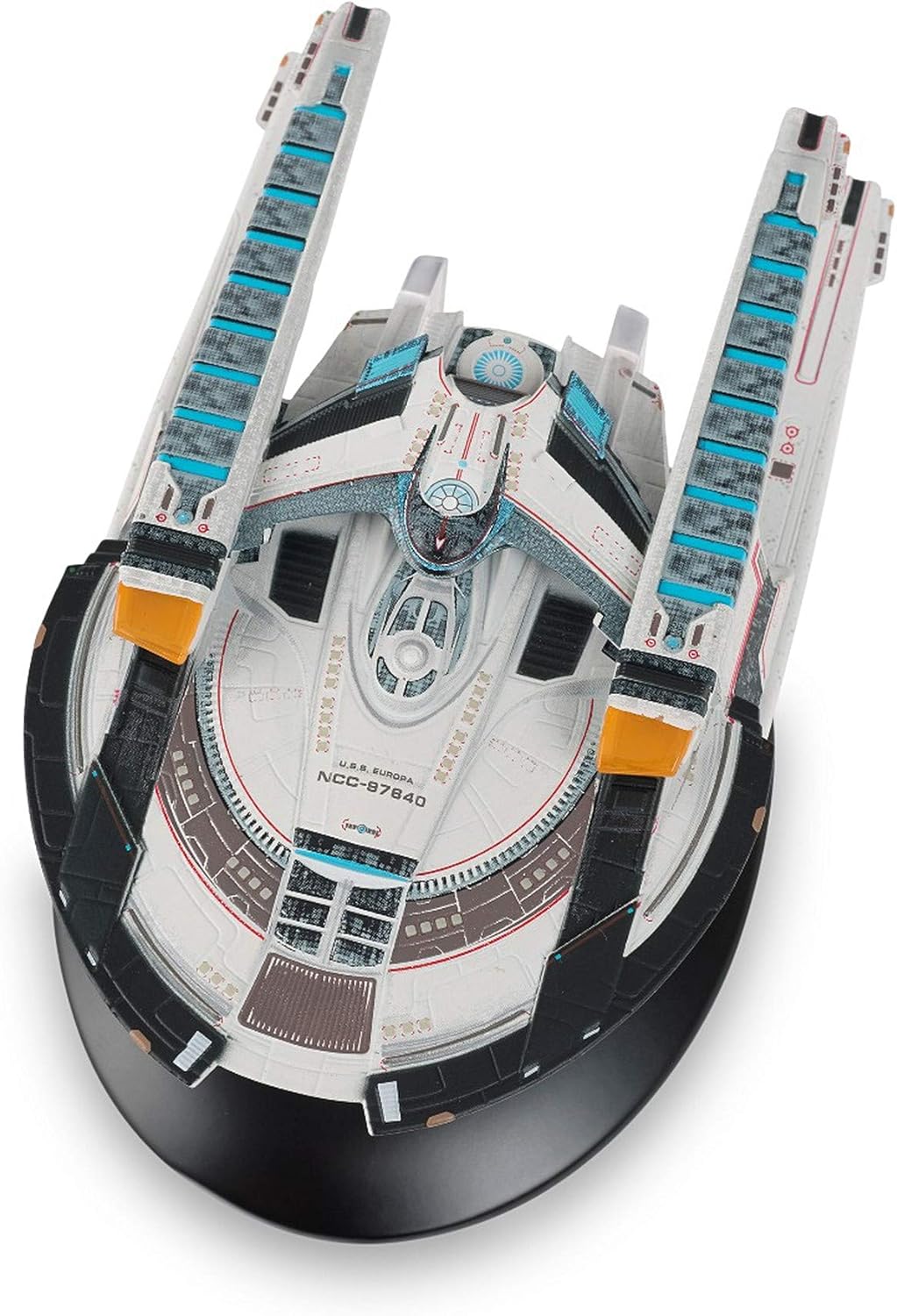 The Official Star Trek Online Starships Collection | U.S.S. Europa NCC-97640 with Magazine Issue 9 by Eaglemoss Hero Collector: Toys & Games