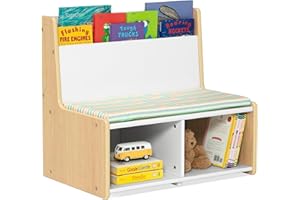Delta Children - GapKids Reading Nook with Padded Bench - Greenguard Gold Certified, Pastel