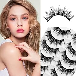 Bluesmurfs 30 Pairs Fales Eyelashes Bulk 3D Fluffy