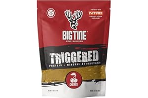Big Tine Triggered, Protein and Mineral Deer Attractant, Cherry, 5lbs