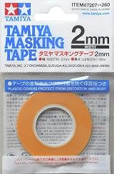 Tamiya Masking Tape 2 mm x 18 m – High Quality Model Masking Tape view 1