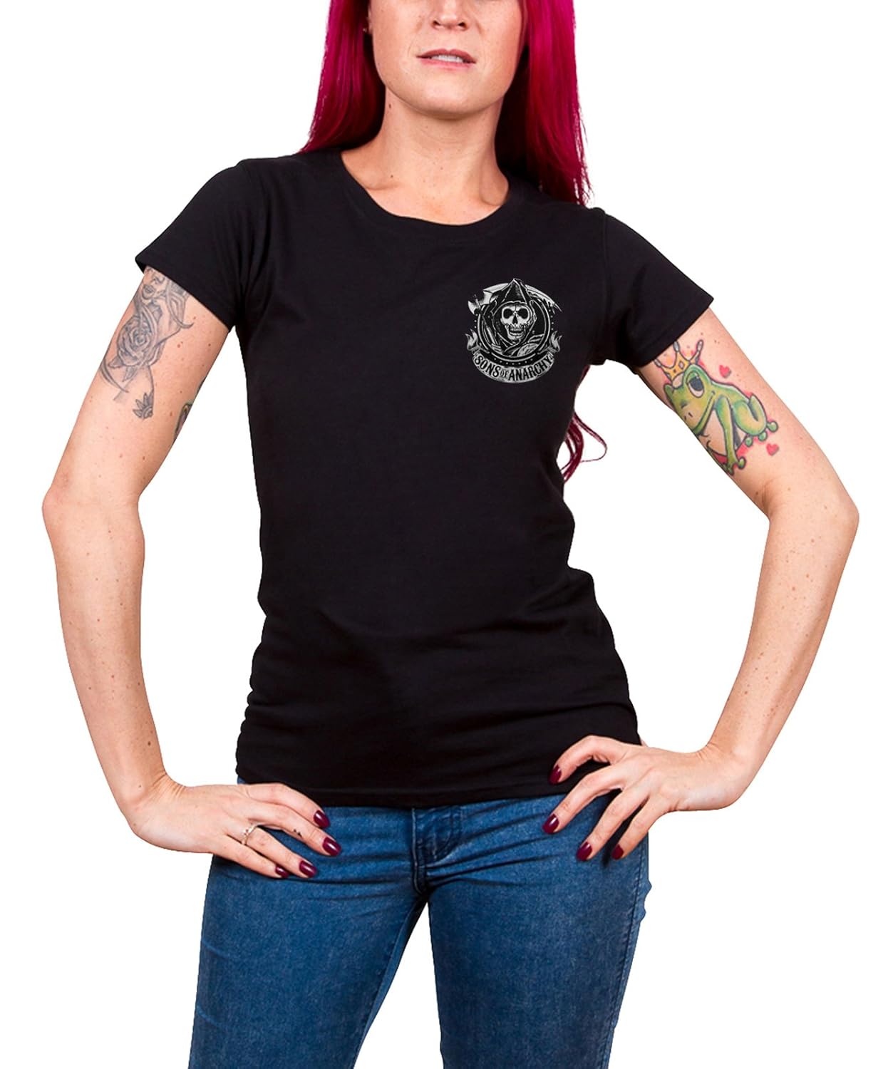 Sons Of Anarchy T Shirt Full Ca Backprint 2866 Seknovelty