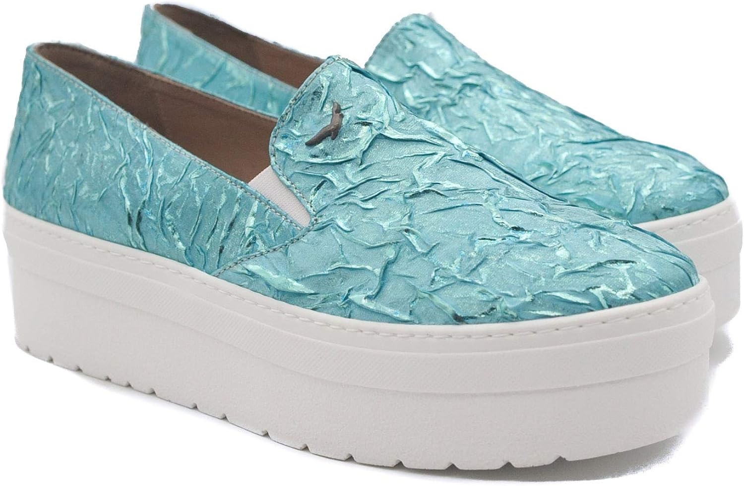 teal coloured ladies shoes