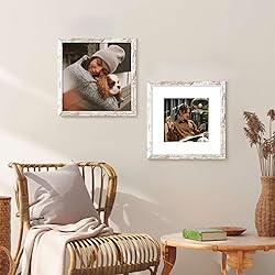Vittanly 12x12 Picture Frame, Display Pictures 8x8