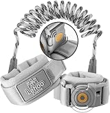 Lehoo Castle Baby Reins 1.5m Induction Lock Anti Lost Safety Harness Grey