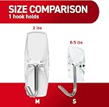 Command Clear Medium Wire Toggle Hooks with Adhesive Strips (10 Hooks, 12 view 5