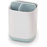 Joseph Joseph 70500 EasyStore Toothbrush Holder, Light Blue,Small