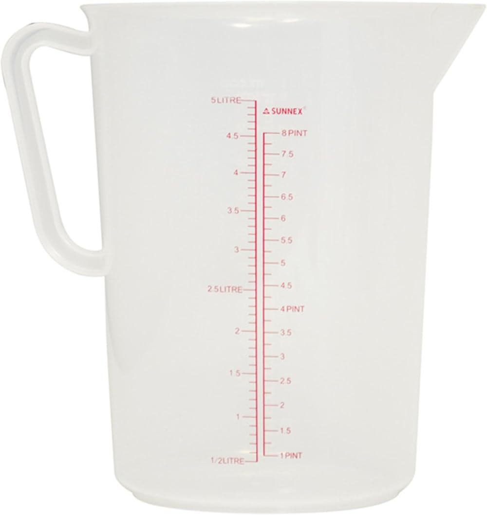 Zodiac 86521 Polypropylene Measuring Jug 5.0 L Kettle Jug Kitchen