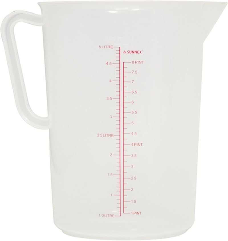 Zodiac 86521 Polypropylene Measuring Jug 5.0 L Kettle Jug Kitchen