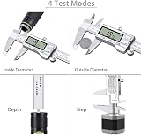 Proster 150mm Digital Vernier Caliper Kit with Feeler Gauge and Case view 4