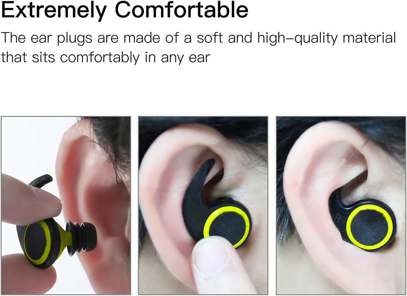 Oken Swimming Earplugs Audible Ear Plugs for Swimming, Surfing, Diving and Water Sports (Green) : Sports & Outdoors