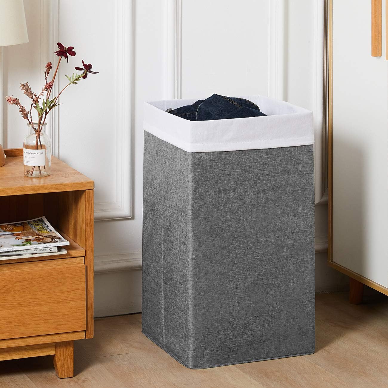 Youdenova Laundry Hamper With Removable Laundry Bag Large Foldable Clothes Hamper For Closet Bedroom Bathroom College Dorm Home Kitchen Dprd Tasikmalayakab Go Id