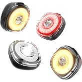 Lumos Firefly Smart Bike Light System - Sync Front &amp; Rear LED Light | Custom Brightness, Flash Pattern, Day/Night Mode | Turn Signals | Brake Lights | Night Riding Bicycle Accessories for Men &amp; Women