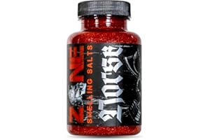 Zone Smelling Salts for Athletes Ammonia Inhalant Sniffing Salts Weightlifting Powerlifting Strongman - Blood (Large/Advanced