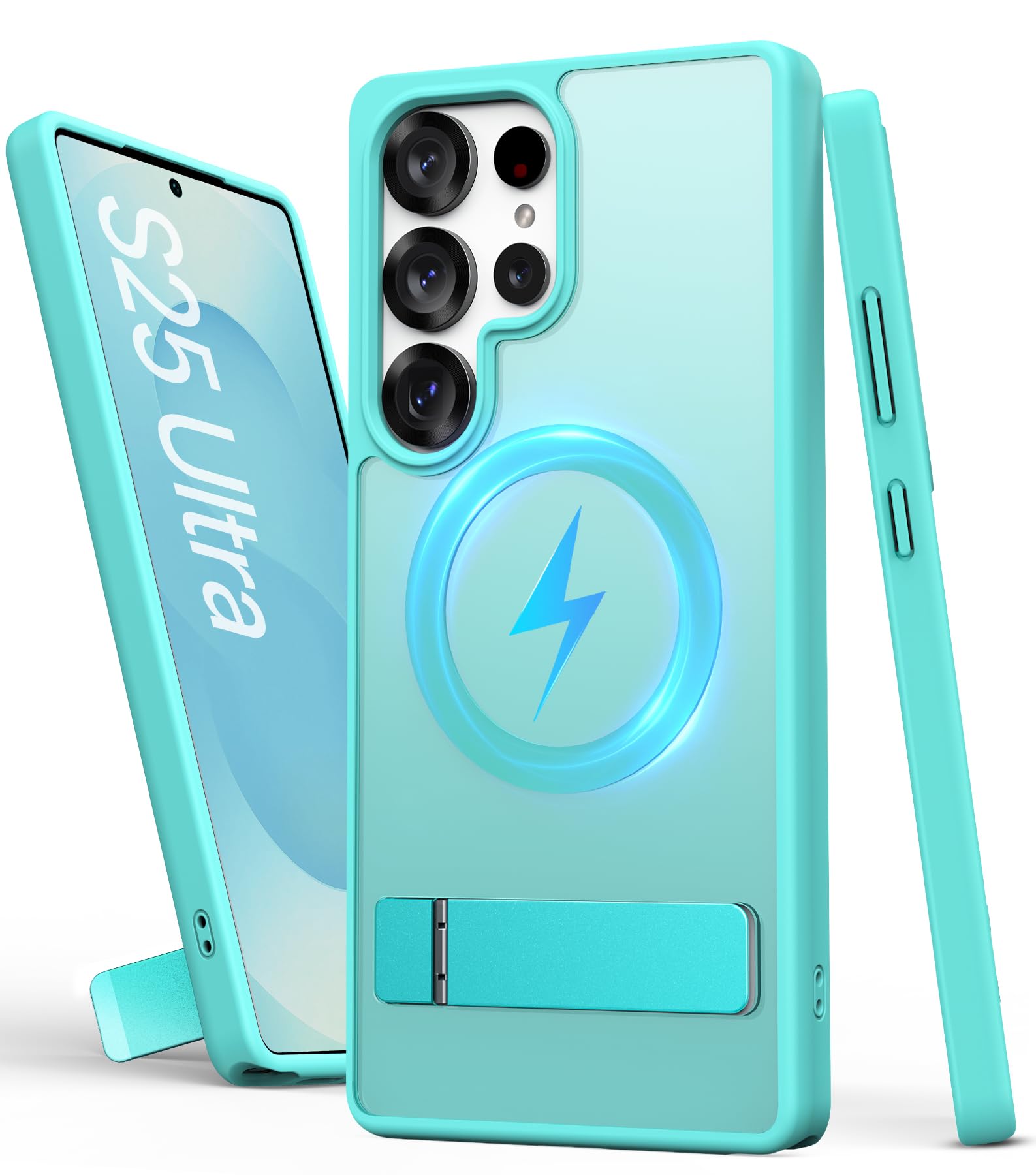 SIXBOX for Samsung Galaxy S25 Ultra Case with Stand