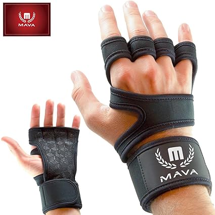 gym hand gloves with wrist support