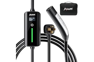 Alxum Level 2 Tesla Charger - 32Amp Tesla Portable Charger with 16.4 ft Cable for Home and Outdoor Mobile Connector with NEMA 14-50 Plug Compatible with All Models X/Y/3/S and Cybertruck