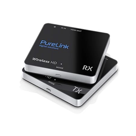 PureLink CSW110 Wireless HD Extender Set (Empfänger und Sender) für HDMI mit Full-HD 1080p, 3D Kabellos, unkomprimiert, Reich