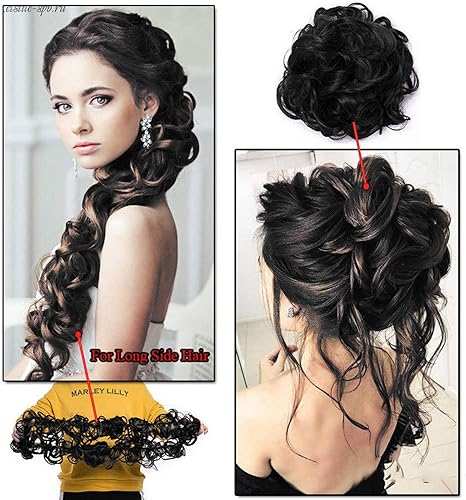 Boxo Frill Hair Extension For Juda Bun Maker Hair Extension For