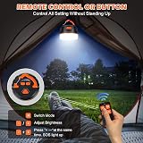 lanktoo Rechargeable Camping Lantern Remote Power Bank USB C 300H 5 Modes view 2