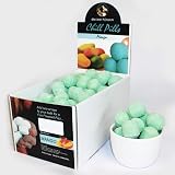 Ancient Wisdom 10x Scented Mini Bath Bombs Chill Pills Mango 2.5cm view 3