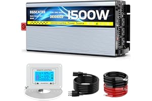 1500W Sump Pump Battery Backup System, Safe Back Up System for Emergency and Power Outage, Sump Pump Backup Power Supply with