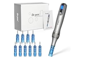 BIKTIC Dr.Pen Ultima M8S Microneedling Pen,Professional Wireless Microneedling Pen,Adjustable Micro Needling Pen Skin Care Tool Kit for Face and Body,4pcs 18pin+2pcs 36pin+2pcs 42pin+2pcs Nano