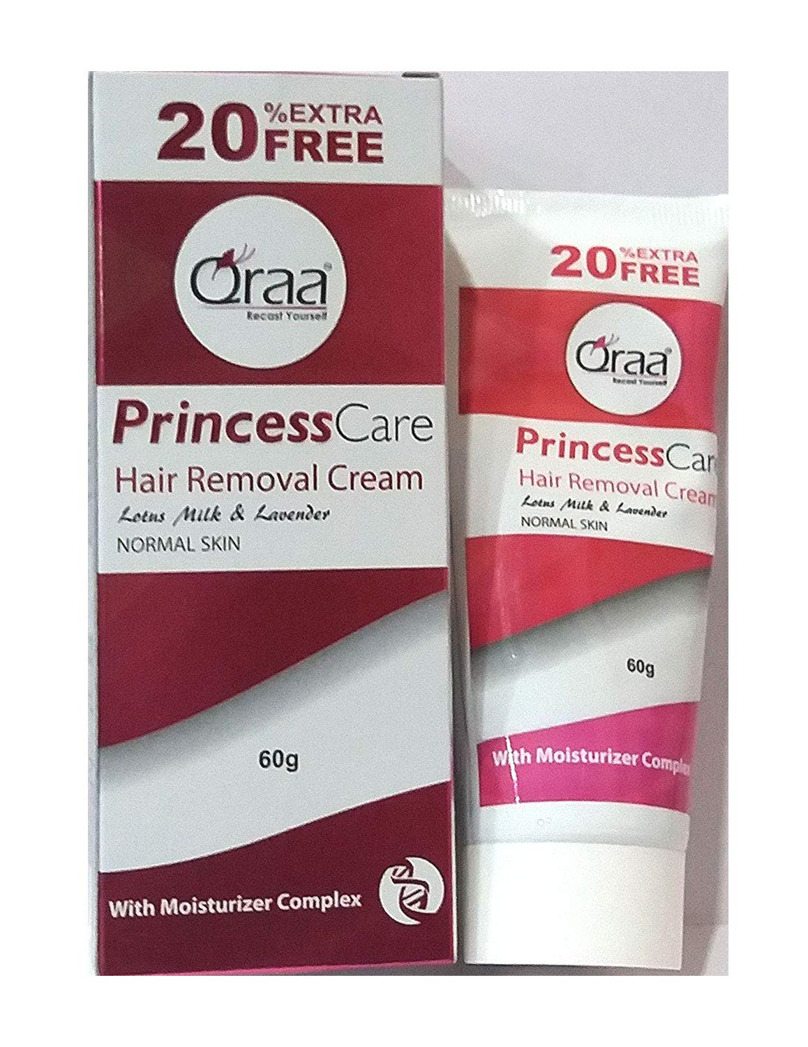 Amazon Com Pack Of 2 Qraa Princess Care Hair Removal Cream 60g
