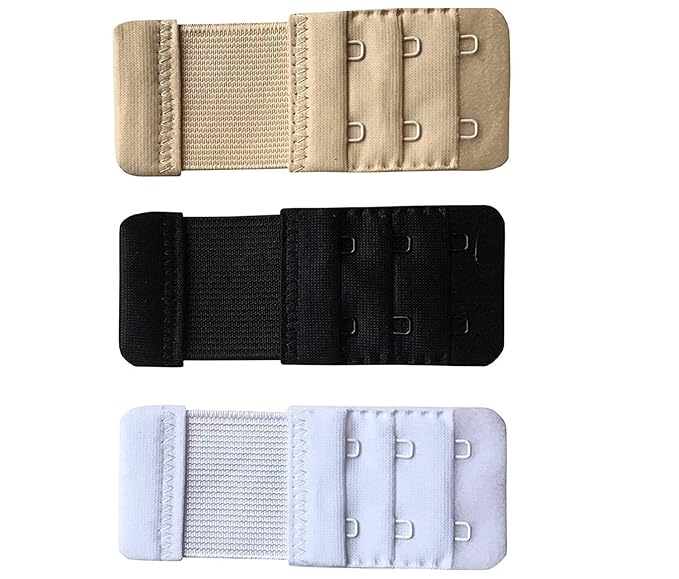 Two Dots Women's Bra Extender (Pack of 3)