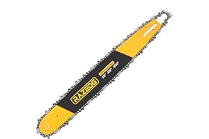 RAZEDG 20 Inch Chainsaw Bar and Carbide Chain Combo for Husqvarna, 3/8" Pitch, 050" Gauge, 72 Drive Links Fits Husqvarna 455, 455 Rancher 460 Rancher 570, Poulan PP5020AV PR5020 and More