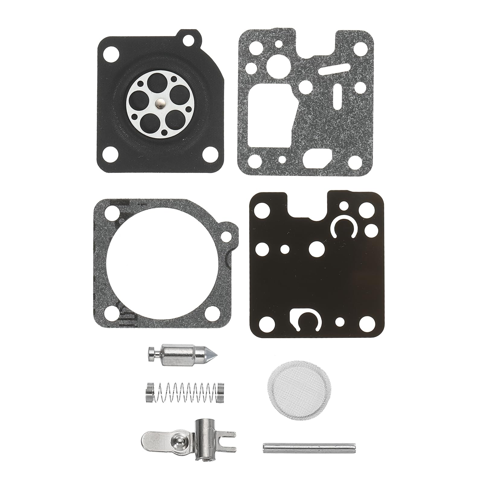 PATIKIL Carburetor Rebuild Kit, Gasket Diaphragm Repair Parts RB-123 for RB-K75 RB-K85 RB-K86 RB-K87 RB-K88 RB-K90 RB-K91 RB-K92 RB-K93 Engine Carb