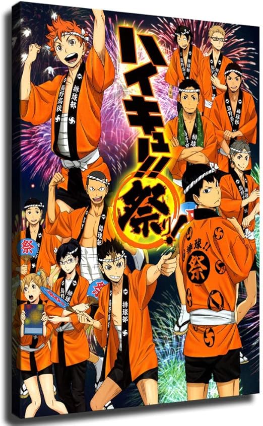 Amazon Com Yuhui Haikyuu Official Art 2020 Canvas Art Poster And Wall Art Picture Print Modern Family Bedroom Decor Posters Home Kitchen