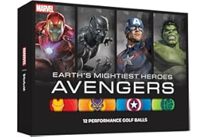 Volvik Marvel Avengers Vimat Golf Balls (One Dozen)