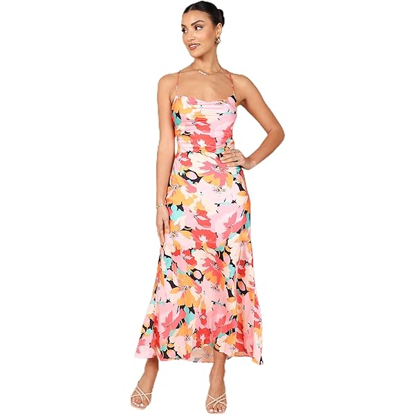 Achanti Pleated Maxi Dress