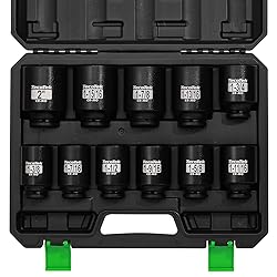 TecoTek 1/2" Drive Deep 6-Point Impact Socket