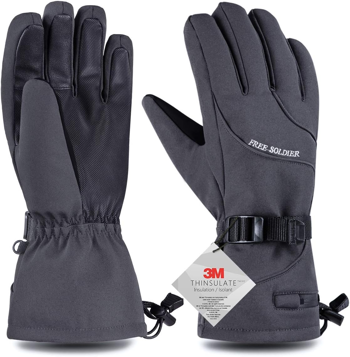 guanti da motoslitta per uomini a freddo