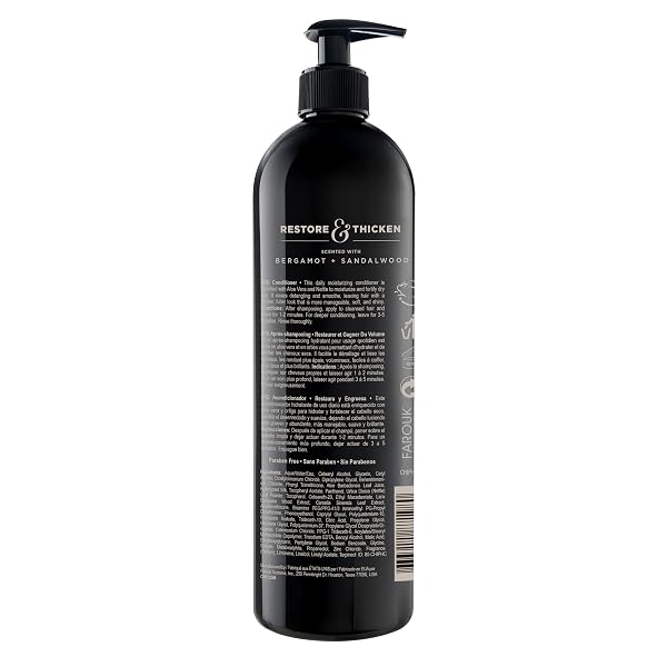 CHI POUR HOMME MOISTURIZING DAILY CONDITIONER FOR MEN, SMOOTHS & DETANGLES, MADE WITH ALOE VERA & NETTLE, FRESH, WOODY SCENT, SULFATE-FREE, 25 OZ